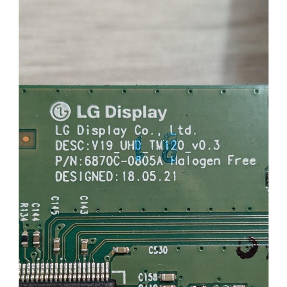 原廠 CHIMEI 奇美 TL-55R500 邏輯板 6870C-0805A 拆機良品-細節圖2