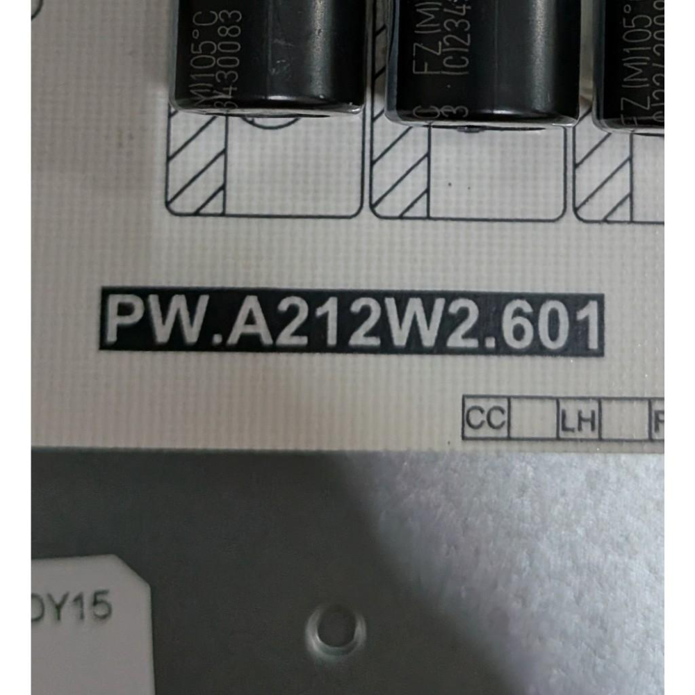 原廠 JVC 65T2 電源板 PW.A212W2.601 拆機良品-細節圖2