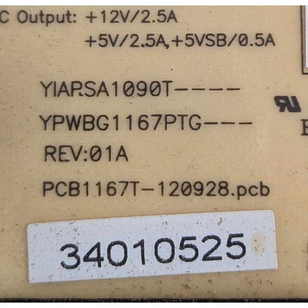 SAMPO 聲寶 EM-42MA15D 電源板 YPWBG1167PTG 拆機良品-細節圖2
