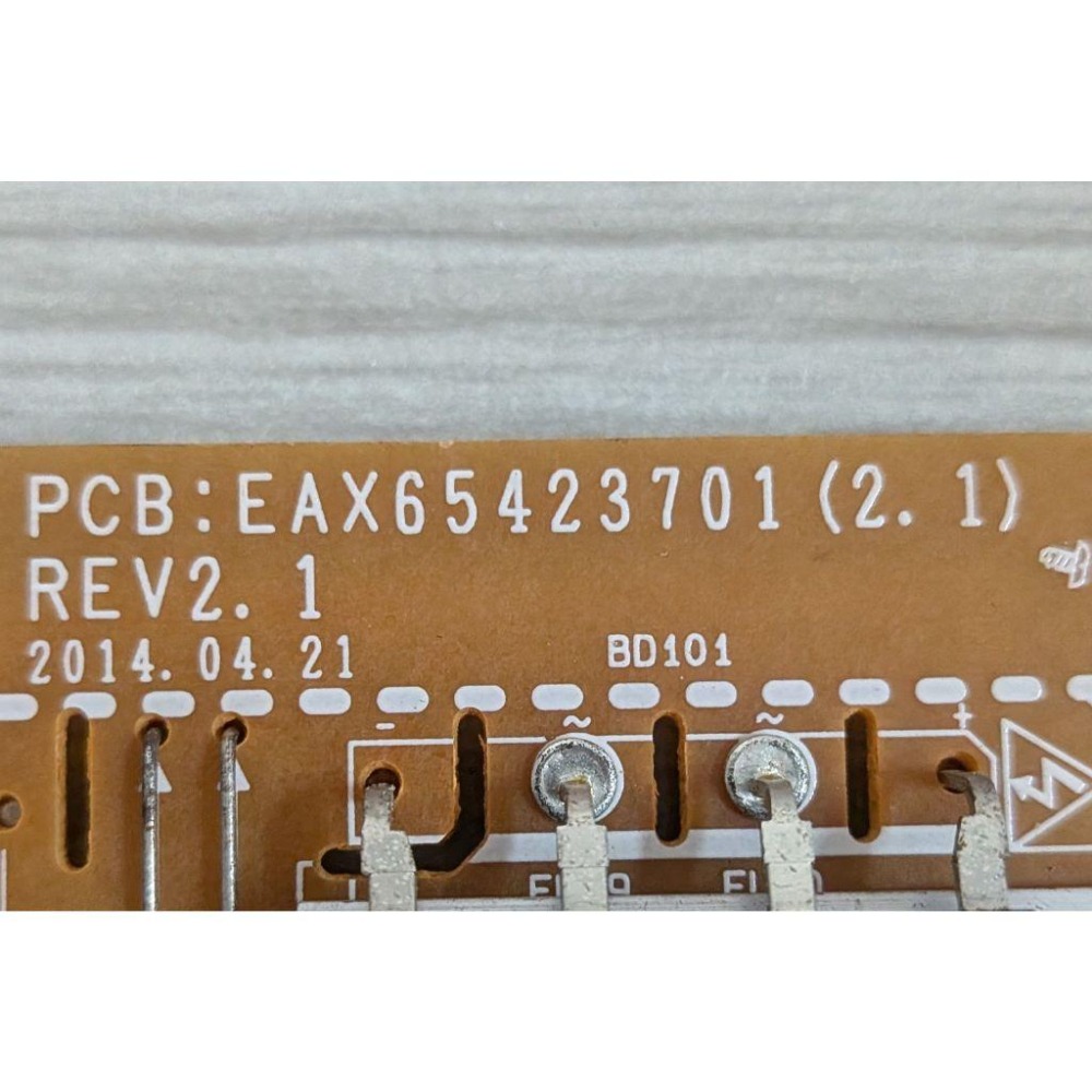 LG 42LB5610 電源板 EAX65423701 (2.1) 拆機良品-細節圖2