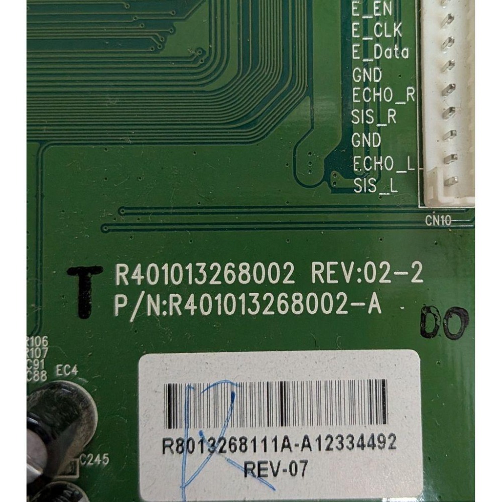 HERAN 禾聯 HD-32Z59 主機板 R401013268002 拆機良品-細節圖2