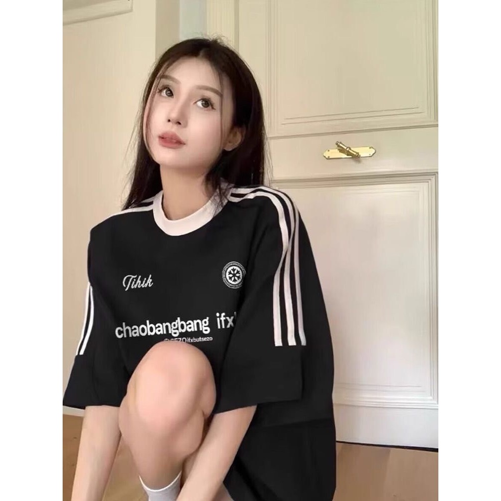 純棉高街美式復古T-細節圖2