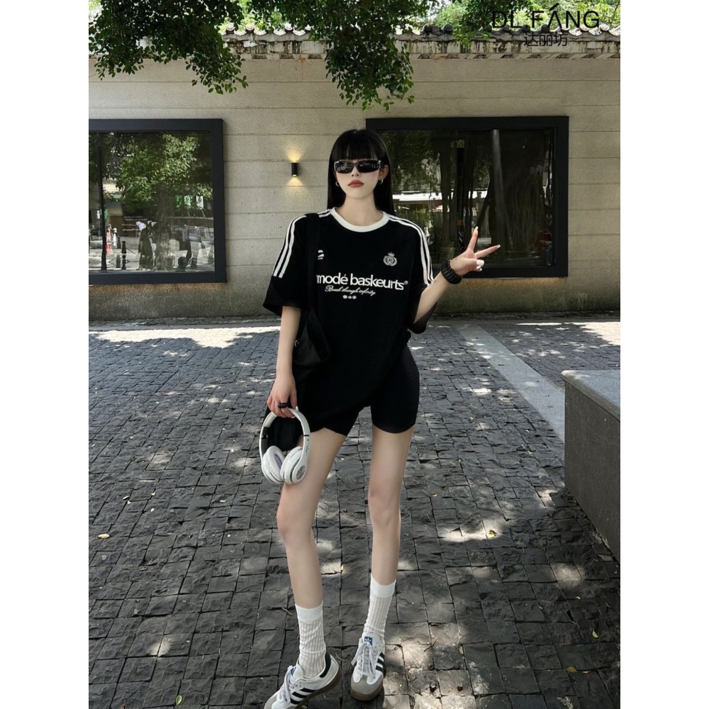 純棉高街美式復古T-規格圖4