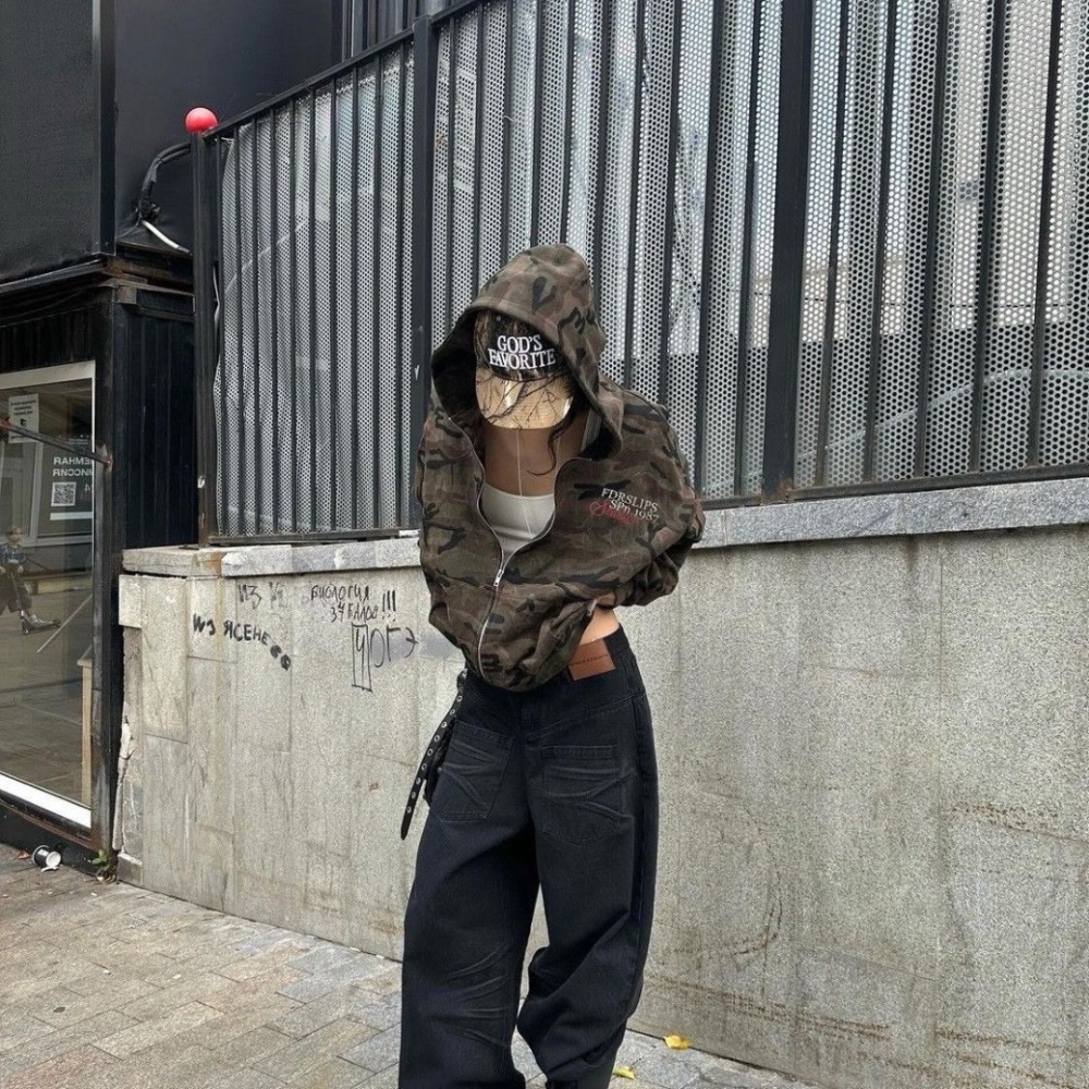 重磅！！ 美式迷彩復古外套-細節圖2