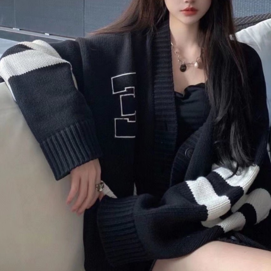 外穿針織v領毛衣外套-細節圖4