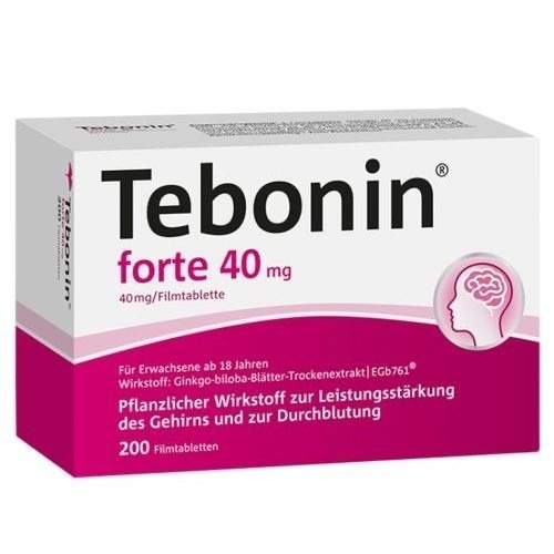 德國 Tebonin® forte® 循例寧 40mg 200錠