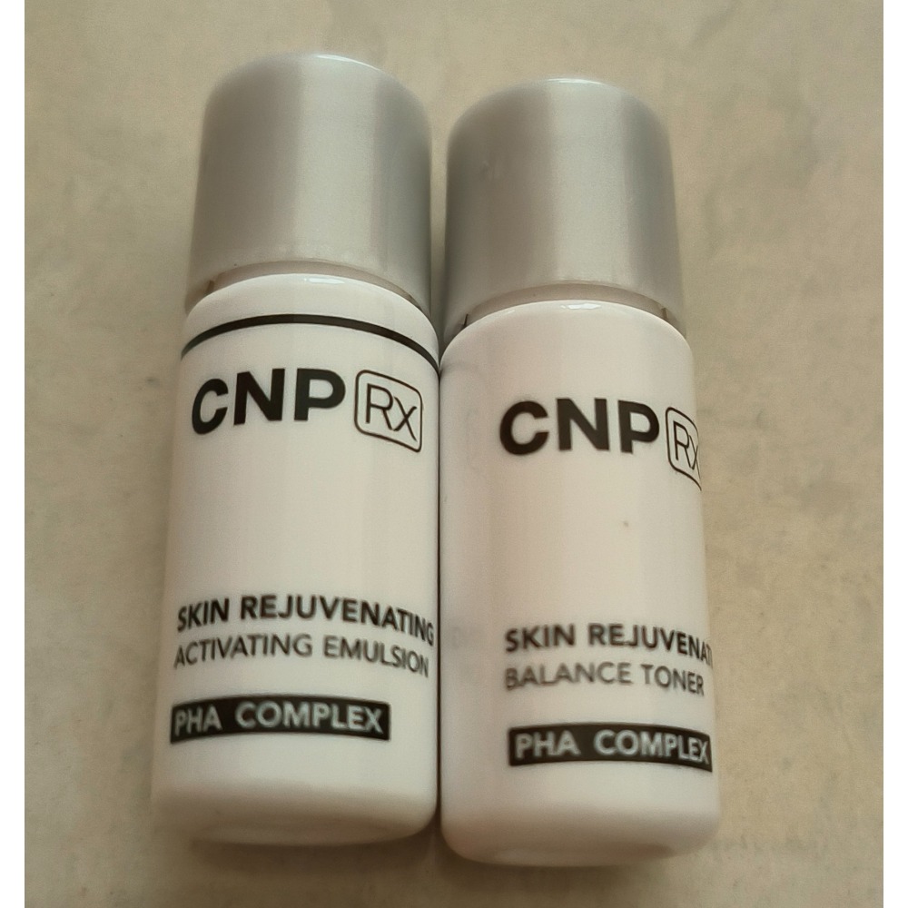 現貨速出 過期🉑接受再下單‼️ CNP RX 保濕煥膚平衡爽膚水+乳（小樣）-細節圖2