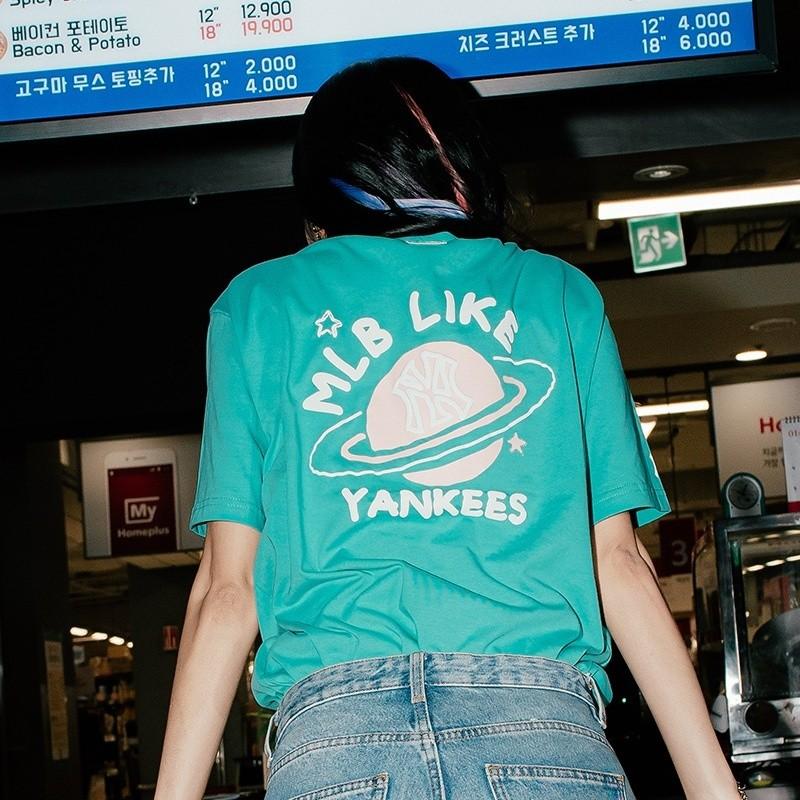 🇰🇷韓國代購 免運 MLB NY LIKE星球 短袖 T恤 LA 洛杉磯道奇隊 紐約洋基隊 31TSP3-細節圖4