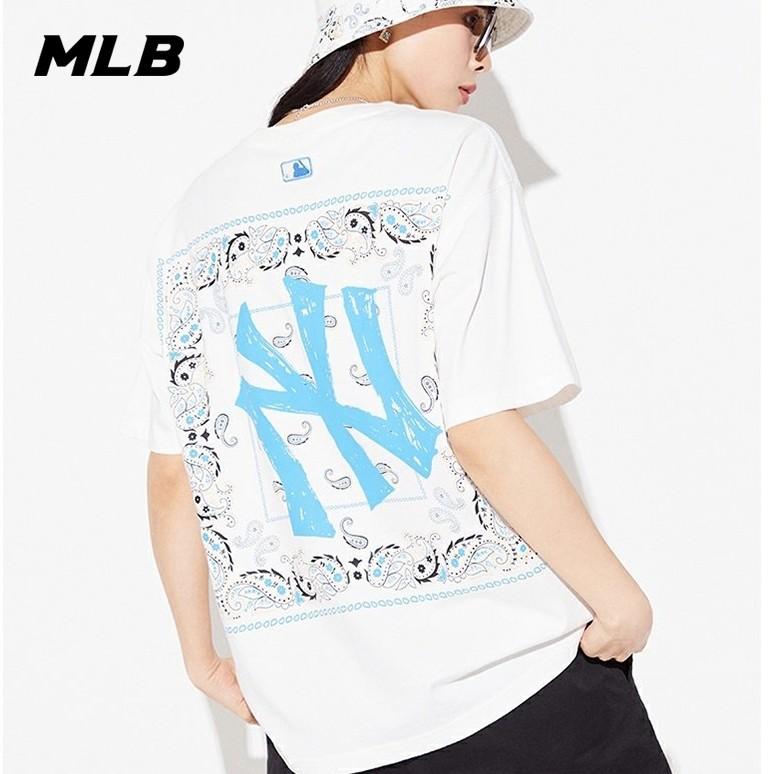 🇰🇷韓國代購 免運 MLB 後背腰果花大LOGO 短袖 T恤 NY 紐約洋基隊 3ATS520-細節圖7