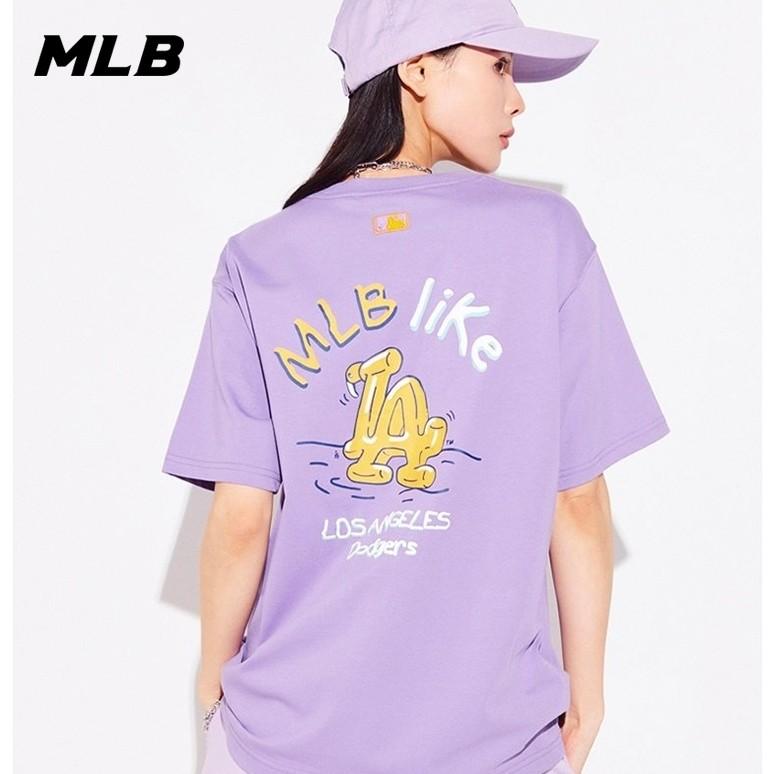 🇰🇷韓國代購 MLB LIKE印花短袖 短袖 T恤 Yankees 洛杉磯道奇隊 紐約洋基隊 NY 寬鬆 3ATSL-細節圖5