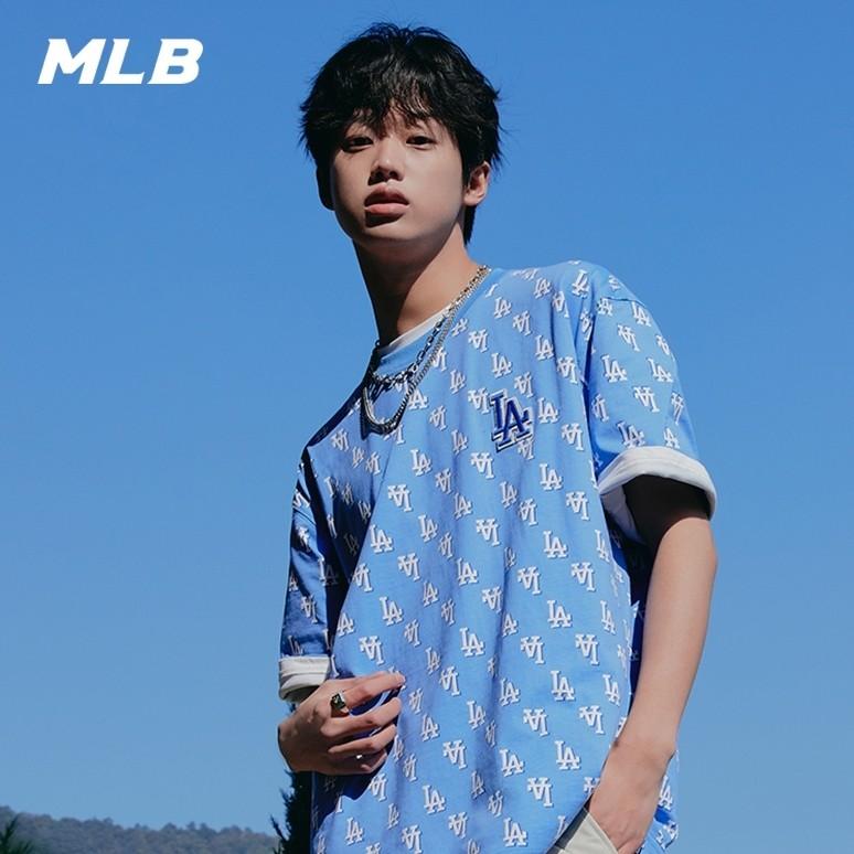 🇰🇷韓國代購 免運 MLB 短袖 MONOGRAM T恤 短T 老花滿印 虞書欣同款 NY 紐約洋基隊 3ATSM1-細節圖2