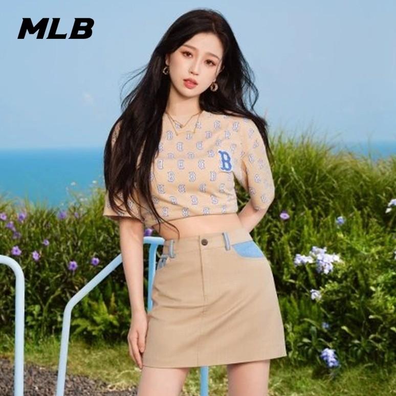 🇰🇷韓國代購 免運 MLB 短袖 MONOGRAM T恤 短T 老花滿印 虞書欣同款 NY 紐約洋基隊 3ATSM1-細節圖6