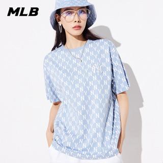 🇰🇷韓國代購 免運 MLB MONOGRAM 短袖 T恤 NY 老花滿印 紐約洋基隊 3ATSM10-細節圖4