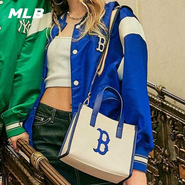 🇰🇷韓國代購 免運 MLB 帆布托特包 托特包 手提包 休閒挎包 通勤包 NY 紐約洋基隊 3AORS06-細節圖6