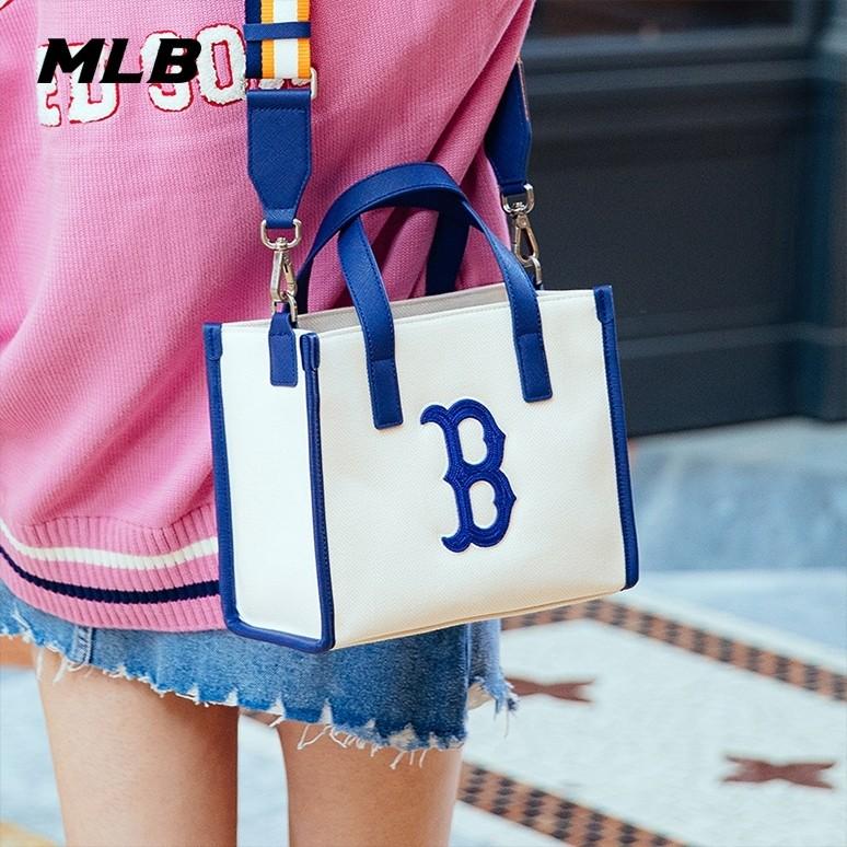 🇰🇷韓國代購 免運 MLB 帆布托特包 托特包 手提包 休閒挎包 通勤包 NY 紐約洋基隊 3AORS06-細節圖7