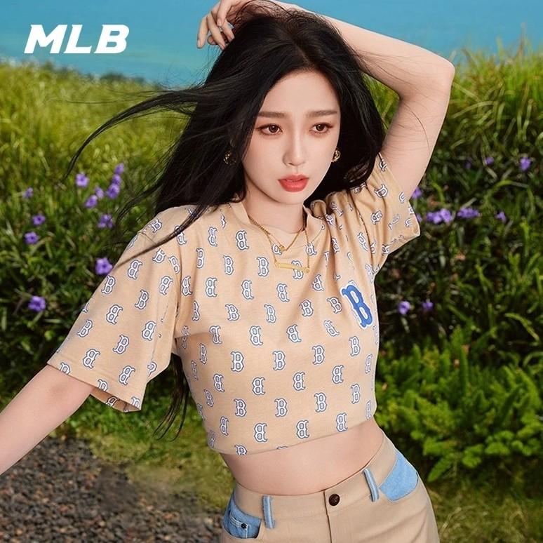 🇰🇷韓國代購 免運 MLB MONOGRAM 短袖 T恤 NY 老花滿印 虞書欣同款 紐約洋基隊 3ATSM11-細節圖2