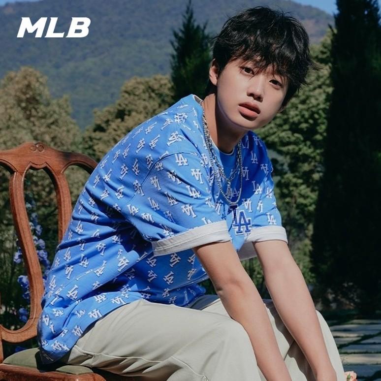 🇰🇷韓國代購 免運 MLB MONOGRAM 短袖 T恤 NY 老花滿印 虞書欣同款 紐約洋基隊 3ATSM11-細節圖7