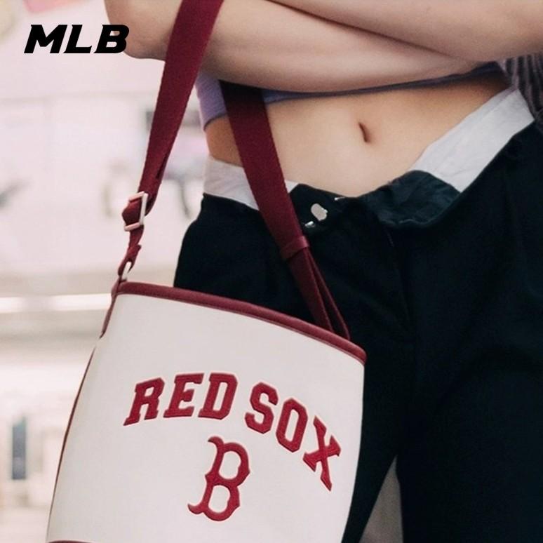🇰🇷韓國代購 免運 MLB 水桶包 托特包 帆布托特包 NY 紐約洋基隊 YANKEES 側背包 3ABMS09-細節圖7
