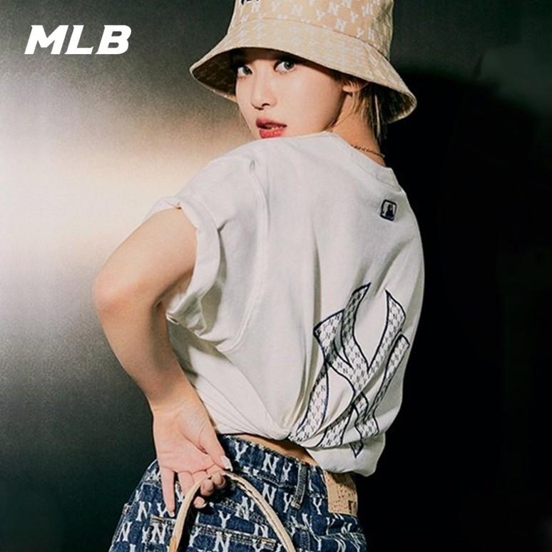 🇰🇷韓國代購 MLB 短袖 MONOGRAM系列 T恤 NY 純色 經典款 紐約洋基隊 3ATSM20-細節圖2