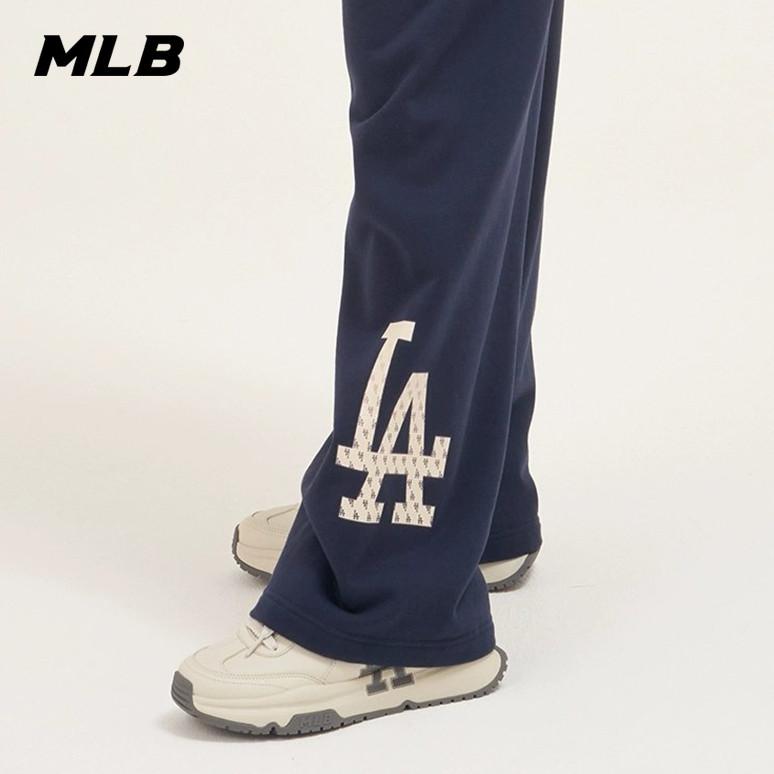 🇰🇷韓國代購 免運 MLB 長褲 23SS 運動褲 老花印花LOGO 休閒褲 NY 紐約洋基隊 情侶款 3APTM0-細節圖5