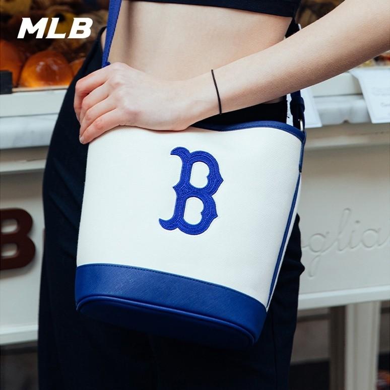 🇰🇷韓國代購 免運 MLB 水桶包 帆布托特包 側背包 托特包 斜挎包 NY 紐約洋基隊 3ABMS07-細節圖6