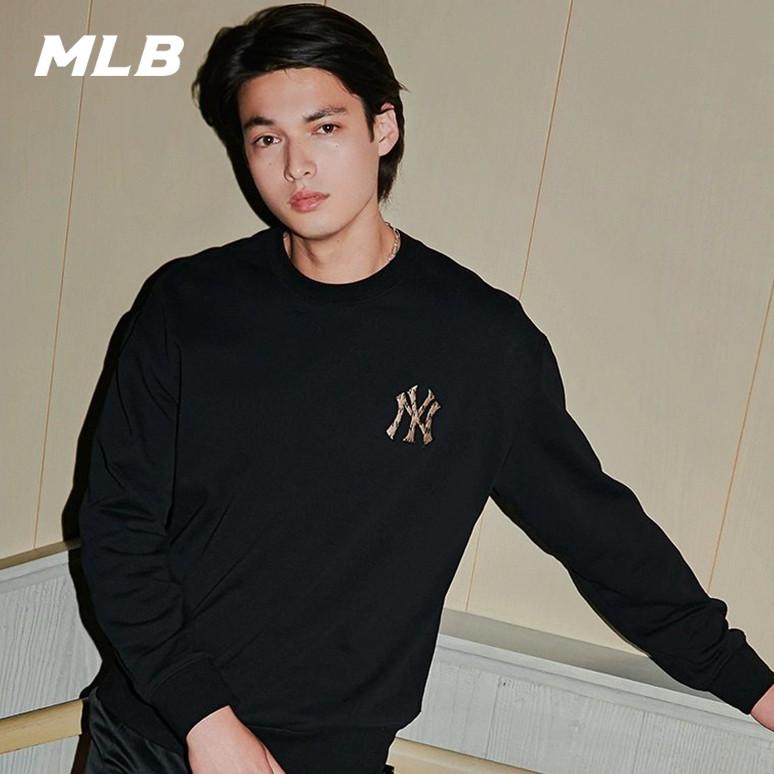 🇰🇷韓國代購 免運 MLB 23SS 復古老花大logo 大學T 套頭衫 運動衫 3AMTM12-細節圖5