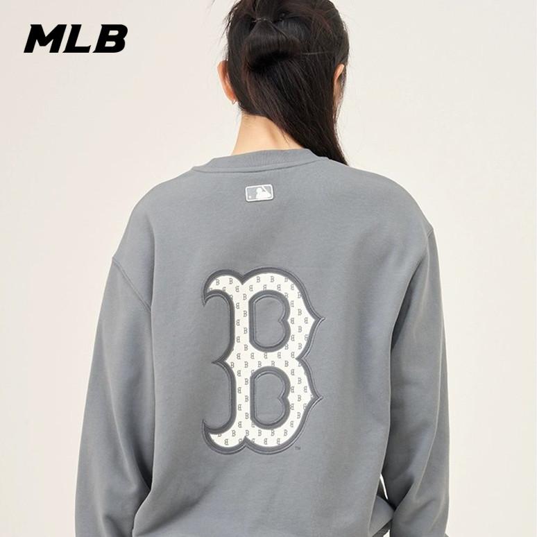 🇰🇷韓國代購 免運 MLB 23SS 復古老花大logo 大學T 套頭衫 運動衫 3AMTM12-細節圖8