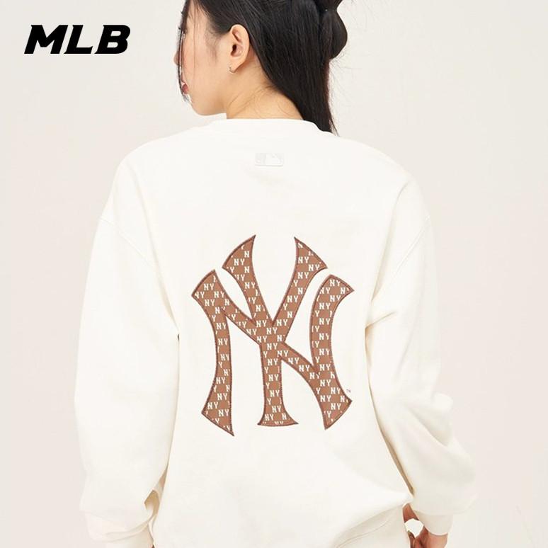 🇰🇷韓國代購 免運 MLB 23SS 復古老花大logo 大學T 套頭衫 運動衫 3AMTM12-細節圖9