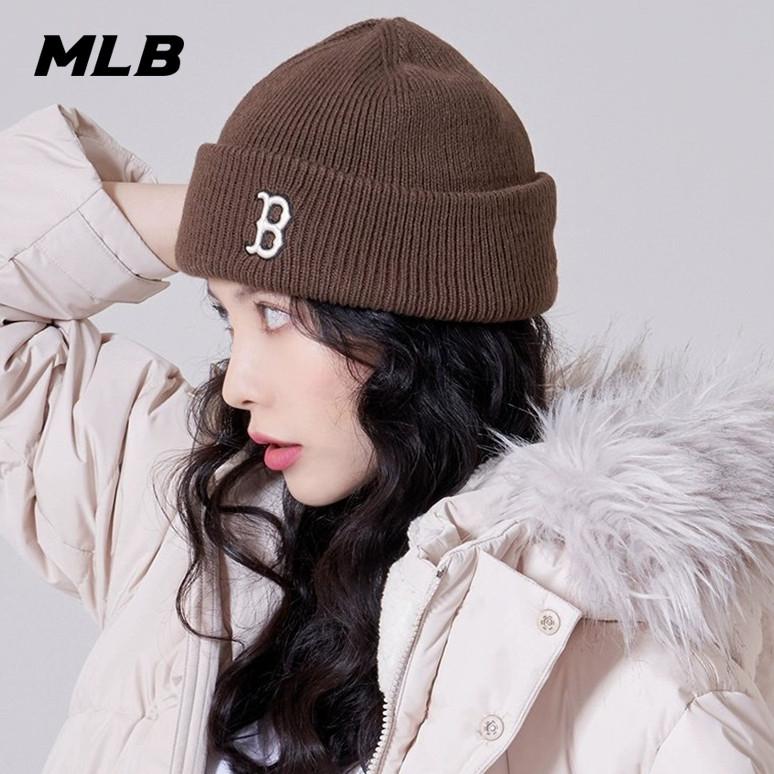 🇰🇷韓國代購 免運 MLB 側標 針織帽 NY 毛線帽 LA 針織毛帽 紐約洋基隊 帽子 冷帽 毛帽 BNM02-細節圖2