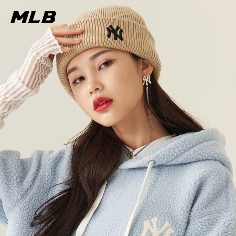 🇰🇷韓國代購 免運 MLB 側標 針織帽 NY 毛線帽 LA 針織毛帽 紐約洋基隊 帽子 冷帽 毛帽 BNM02-細節圖7