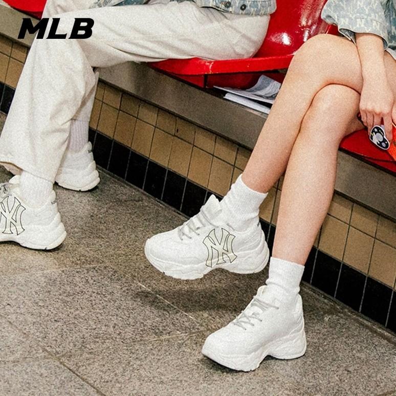 🇰🇷韓國代購 免運 MLB 老爹鞋 BigBall Chunky系列 厚底板鞋 增高鞋 紐約洋基隊 3ASHC1-細節圖6