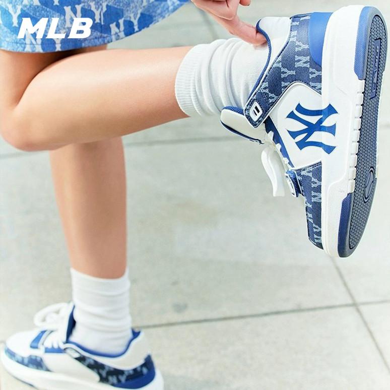 🇰🇷韓國代購 免運 MLB 老花學長鞋 板鞋 老爹鞋 23SS 虞書欣同款 休閒鞋 NY 紐約洋基隊 3ASXCDN-細節圖6