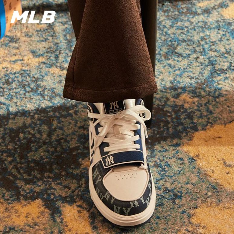 🇰🇷韓國代購 免運 MLB 老花學長鞋 板鞋 老爹鞋 23SS 虞書欣同款 休閒鞋 NY 紐約洋基隊 3ASXCDN-細節圖7