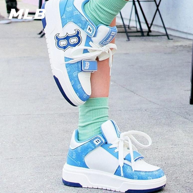 🇰🇷韓國代購 免運 MLB 老花學長鞋 板鞋 老爹鞋 23SS 虞書欣同款 休閒鞋 NY 紐約洋基隊 3ASXCDN-細節圖9