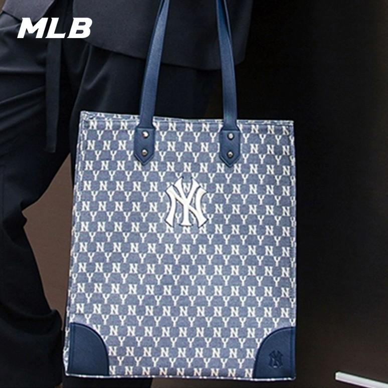 🇰🇷韓國代購 MLB 免運 托特包 手提包 側背包 斜挎包 肩背包 NY 紐約洋基隊 3AORL0-細節圖2