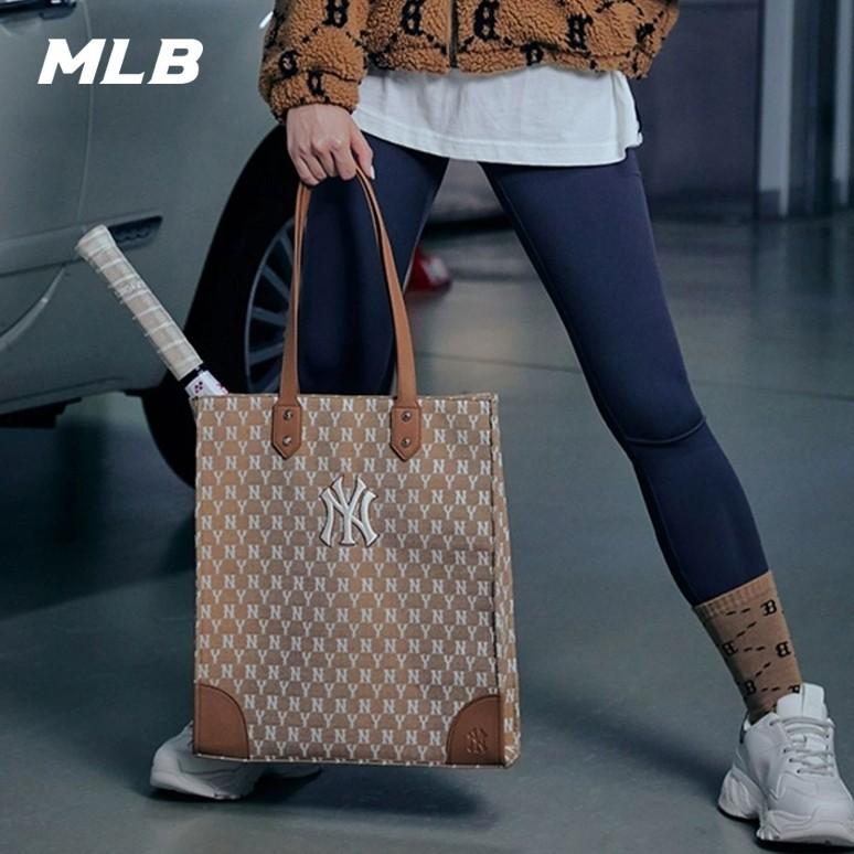 🇰🇷韓國代購 MLB 免運 托特包 手提包 側背包 斜挎包 肩背包 NY 紐約洋基隊 3AORL0-細節圖3
