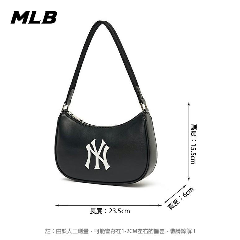 🇰🇷韓國代購 免運 MLB 腋下包 手提包 側背包 皮質 肩背包 NY 洋基隊 3ABQS05-細節圖6
