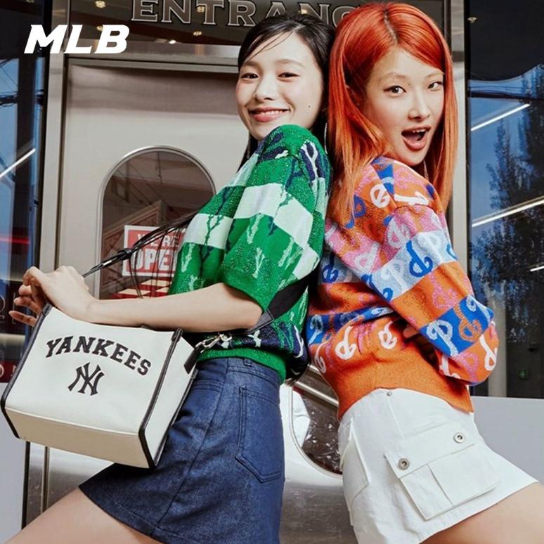 🇰🇷韓國代購 免運 MLB 托特包 23SS 手提托特包 斜挎包 側背包 手提包 NY 紐約洋基隊 3AORS08-細節圖3