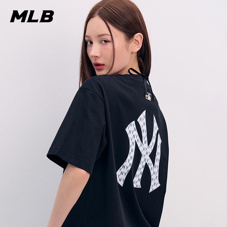 🇰🇷韓國代購 免運 MLB 短袖 24SS 老花大LOGO T恤 運動休閒 NY 紐約洋基隊 3ATSM03-細節圖5