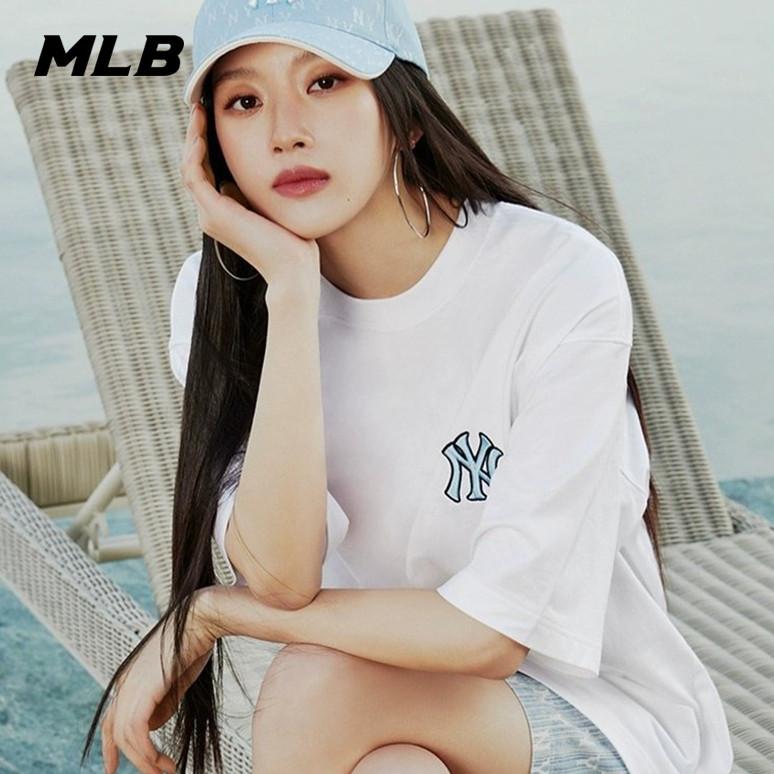 🇰🇷韓國代購 免運 MLB 短袖 24SS 老花大LOGO T恤 運動休閒 NY 紐約洋基隊 3ATSM03-細節圖7