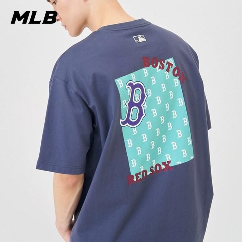 🇰🇷韓國代購 免運 MLB 24SS 短袖 T恤 虞書欣同款 老花後背印花 NY 紐約洋基隊 3ATSM04-細節圖9