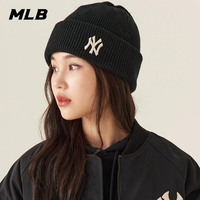 🇰🇷韓國代購 免運 MLB 側標 針織帽毛線帽 NY 針織毛帽 紐約洋基隊 帽子 冷帽 毛帽 BNM02-細節圖5