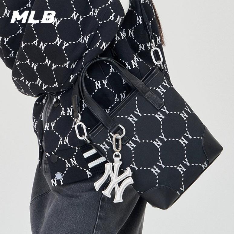 🇰🇷韓國代購 免運 MLB 24SS 斜跨包 手提包 復古老花 側背包 NY 紐約洋基隊 3ACRS05-細節圖8