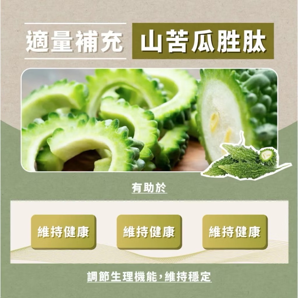 現貨🔥 Metagreen 元綠生技 山苦瓜膠囊 美國專利苦瓜胜肽 30顆-細節圖3