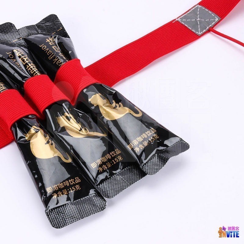 ♢揪團客♢ VenTural 大人 黑色/藍色/粉色/綠色/紅色/橙色 號碼布夾 腰帶 腰帶彈簧扣 三鐵 號碼布 腰帶-細節圖4