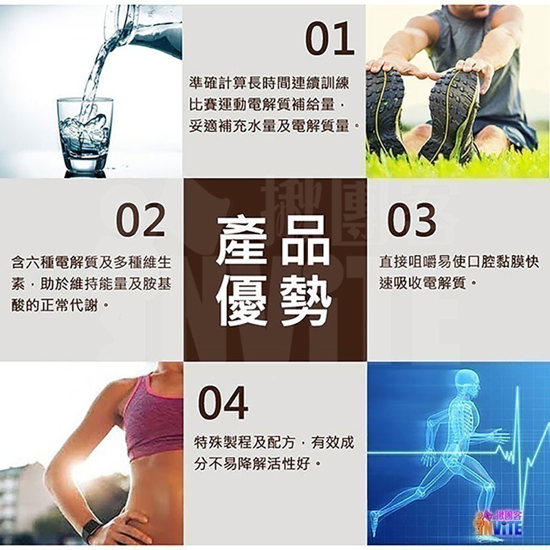 ♢揪團客♢ 塩動力 咀嚼錠 運動補給 咀嚼錠 梅子 檸檬 橘子 奇異果 全素 鹽錠 18錠/包 鹽糖 鹽動力-細節圖4