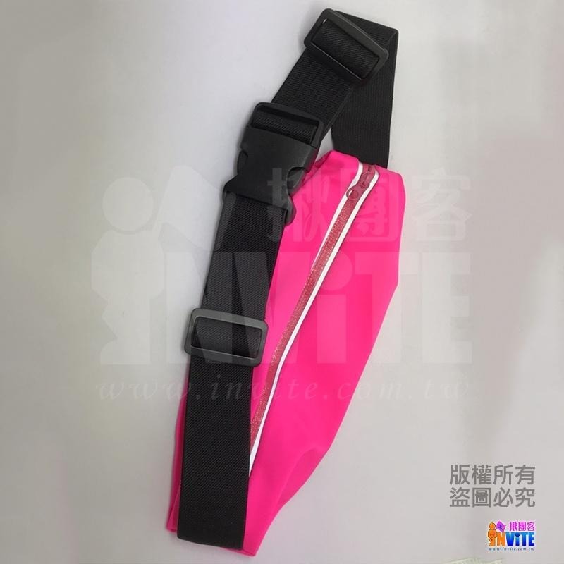 🔥好評夯品🔥 ♢揪團客♢ 手機腰包 3色可選 亮粉 天藍 黑色-細節圖3