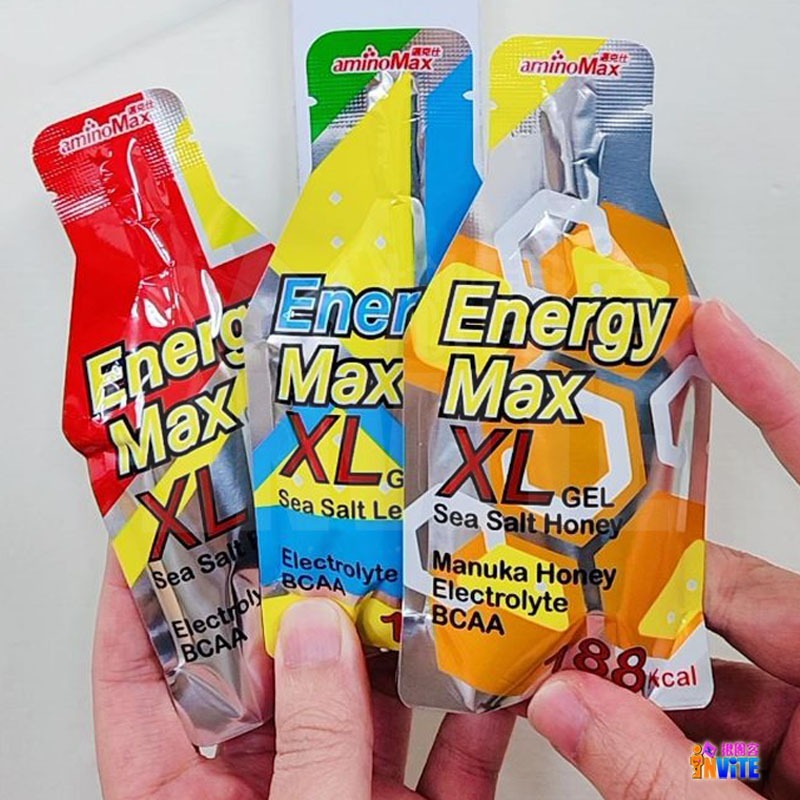 ♢揪團客♢ aminoMax 邁克仕 Energy Max能量果膠 能量包 XL size 三鐵 單車 跑步 爬山 環島-細節圖3