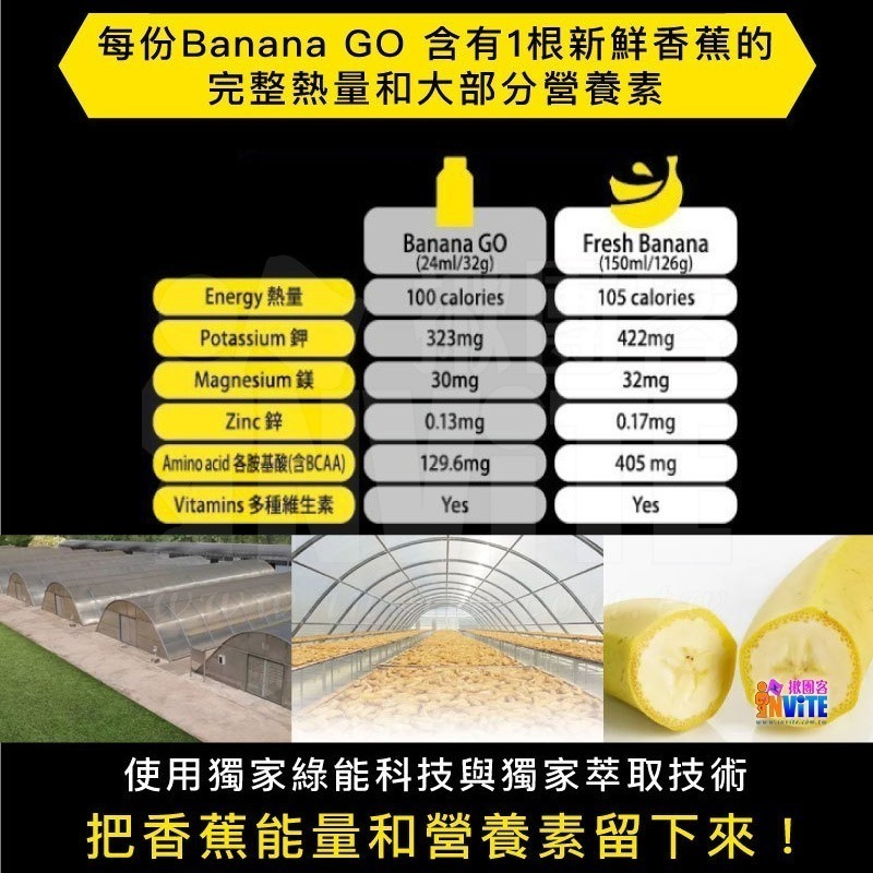 ♢揪團客♢ BananaGO 能量蕉 (大) 500g 瓶裝 香蕉萃取能量膠 純天然 能量  胺基酸 各種維生素-細節圖7