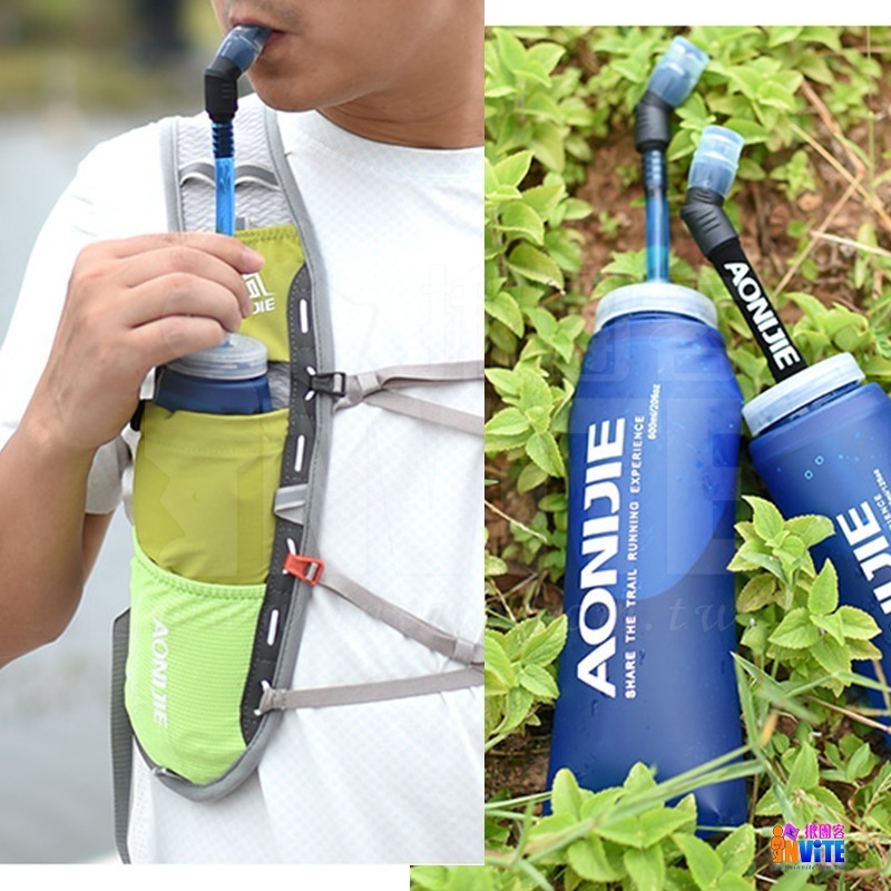 ♢揪團客♢ 奧尼捷 AONIJIE 快吸軟水壺 #SD13 600mL 350mL 單車路跑 登山露營 可摺疊 收納方便-細節圖3